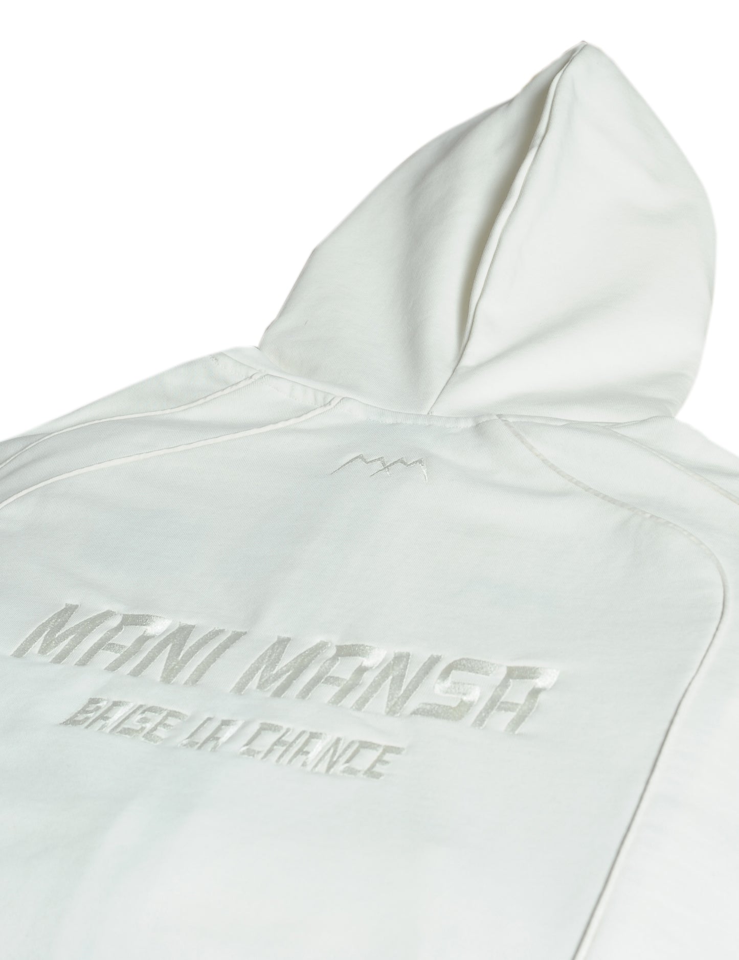 ZIP HOODIE WHITE