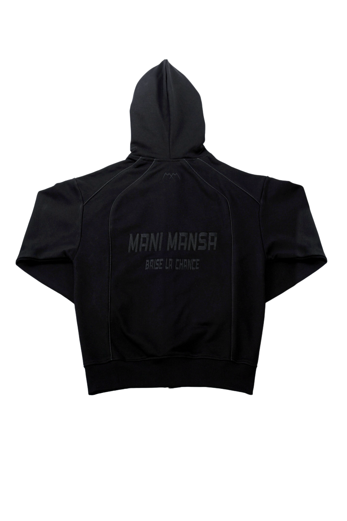 ZIP HOODIE BLACK