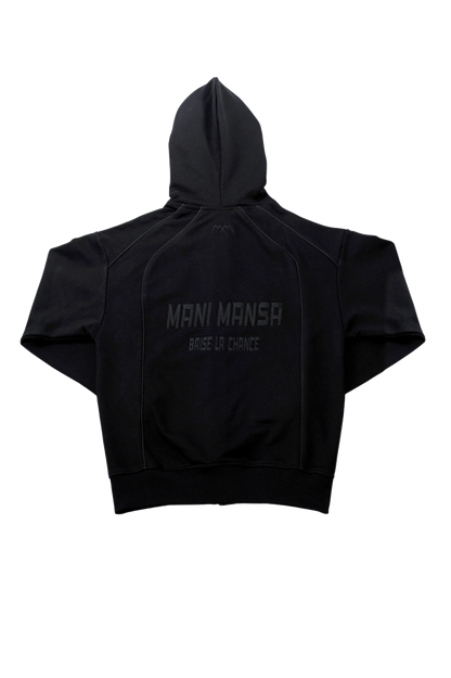 ZIP HOODIE BLACK