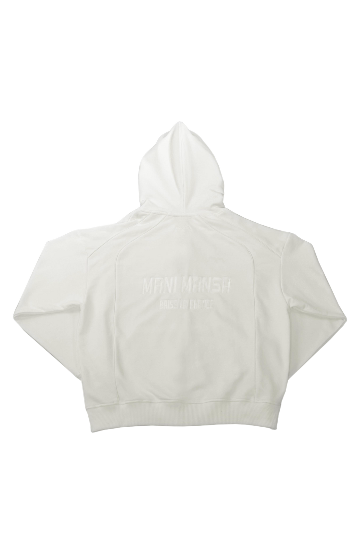 ZIP HOODIE WHITE