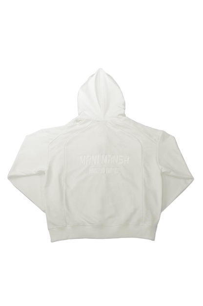 ZIP HOODIE WHITE