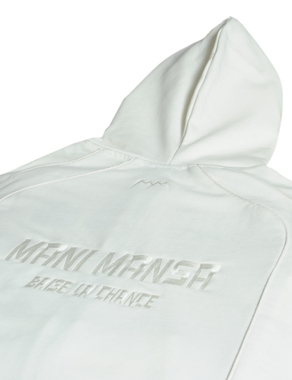 ZIP HOODIE WHITE