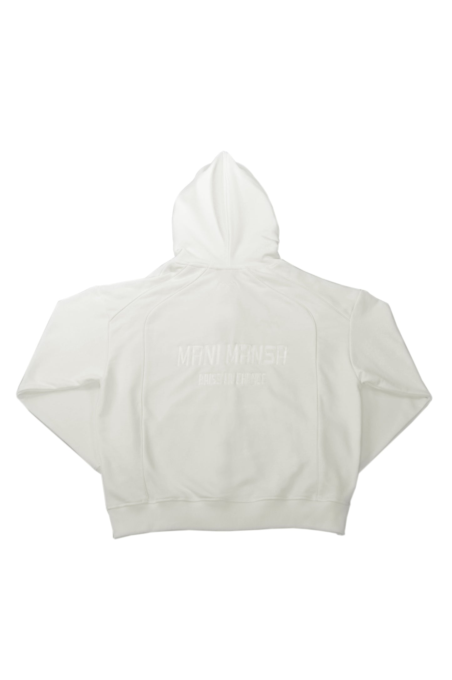 ZIP HOODIE WHITE