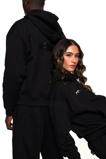 ZIP HOODIE BLACK